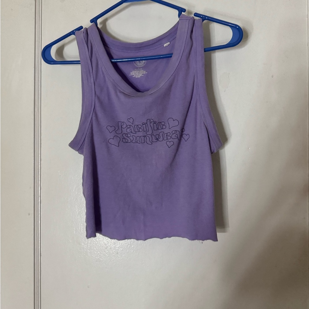 PACSUN Purple Women's Tank Top